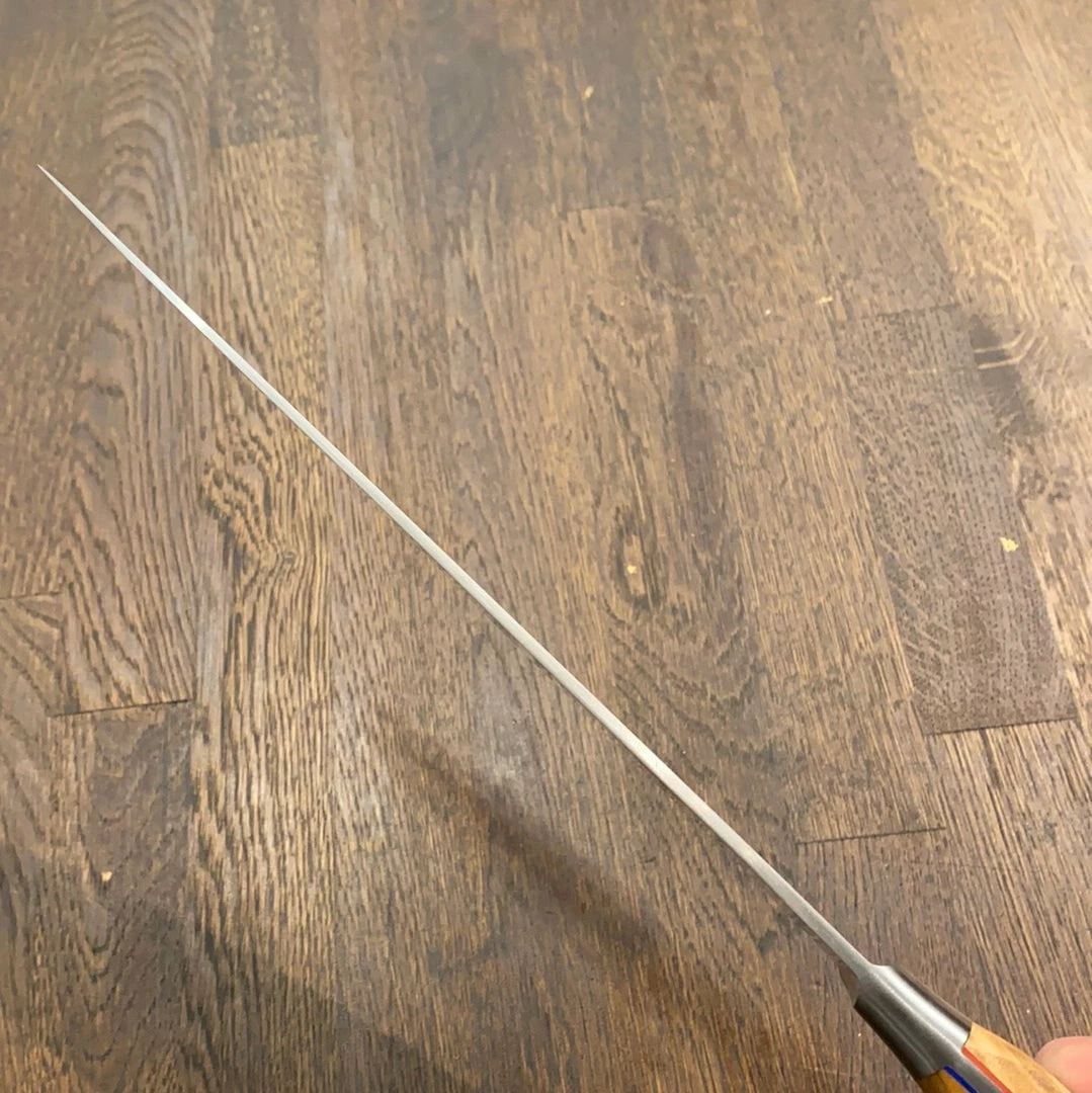 K Sabatier / Tartine / Bernal 10" Chef With Serrated Tip Carbon Steel