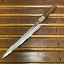 Hitohira Tanaka Kyuzo 270mm Sujihiki Aogami 1 Migaki Ziricote Blonde