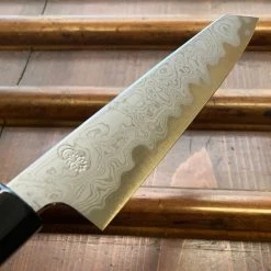 Sakai Kikumori'Kikuzuki Uzu' 135mm Kiritsuke Petty Aogami 1 W/ Saya