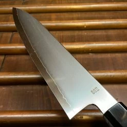 H&K Myojin Naohito 210mm Gyuto SG2 Stainless Kasumi Teak Myojin Riki Sesakusho