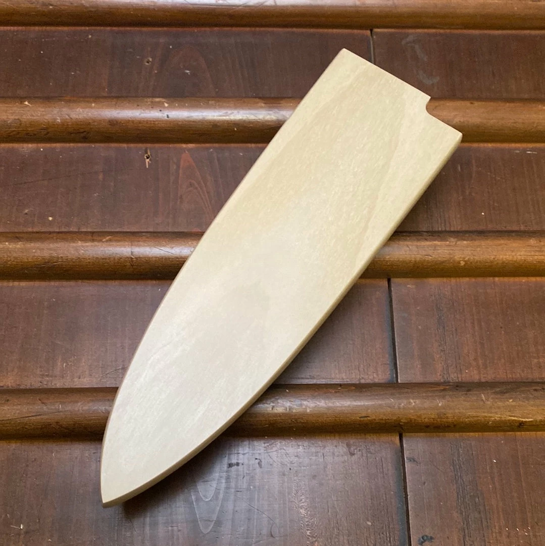 Hitohira Mumei 180mm Deba Saya - Ho Wood Sayas | Sleeves