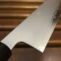 H&K Myojin Naohito 180mm Bunka SG2 Stainless Kasumi Teak Myojin Riki Sesakusho