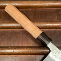 Hitohira Futana S3 210mm Gyuto Ginsanko Nashiji Cherry Wood