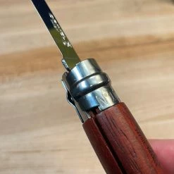 Opinel #10 Slim Folding Knife Bubinga - Stainless