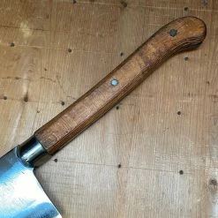 Bernal Cutlery Cleavers Big LF&C 10" Hogsplitter Cleaver Hand Forged Carbon Steel 1890's -1920's