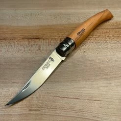 Opinel #8 Slim Folding Knife - Olive - Stainless