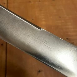 Bernal Cutlery Nichols Bros 10โ Bullnose Scimitar Carbon Shear Steel 19th C - Early 20th