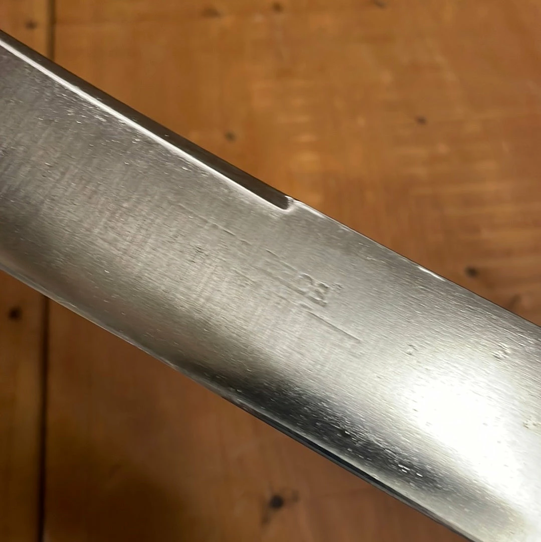 Bernal Cutlery Nichols Bros 10โ Bullnose Scimitar Carbon Shear Steel 19th C - Early 20th