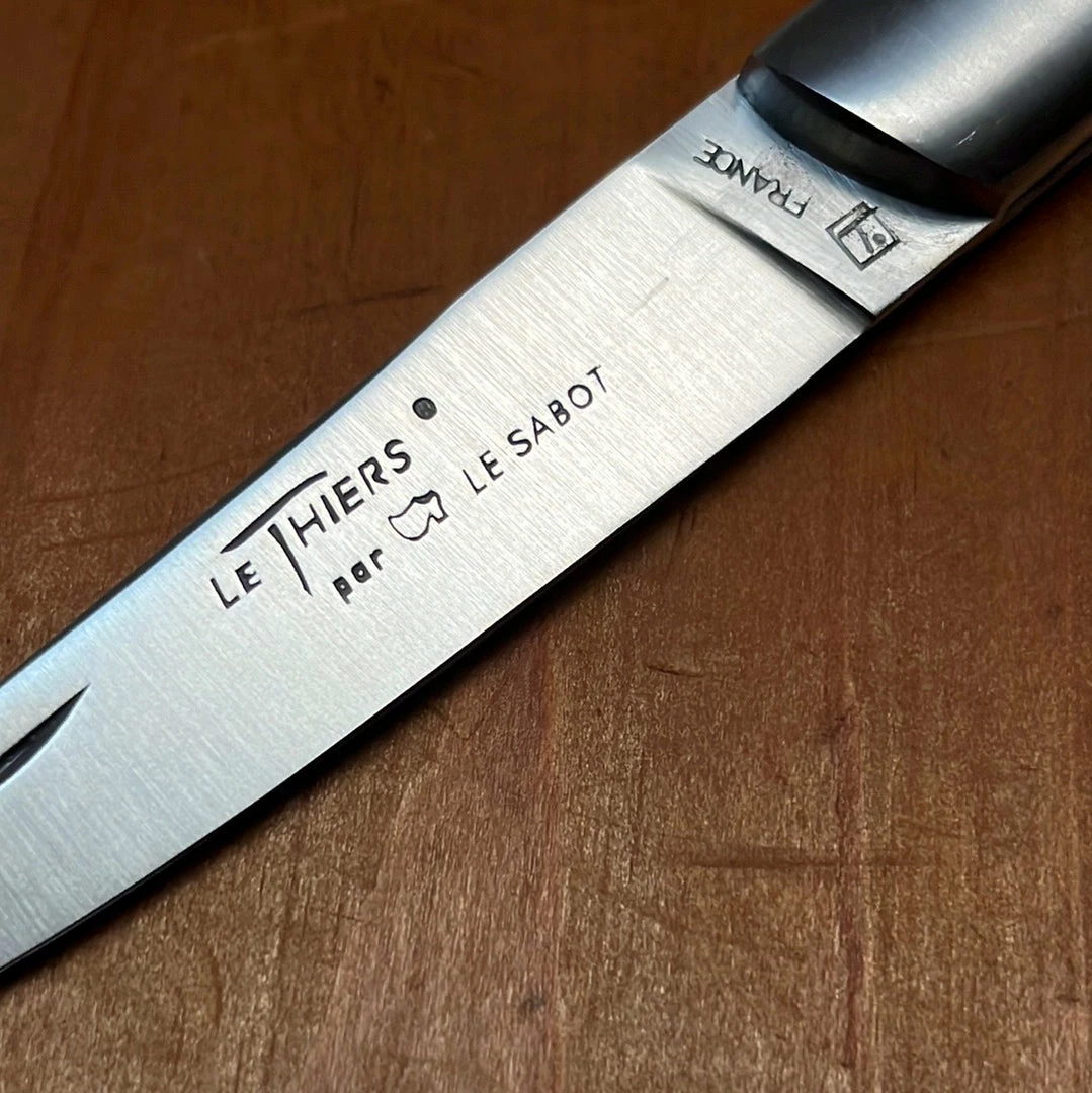 Au Sabot Le Thiers Stainless Violet Wood 12cm