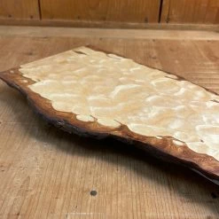 Kitchen Tools Knife En Place Elements Live Edge Quilted Maple - 16.25x5.5