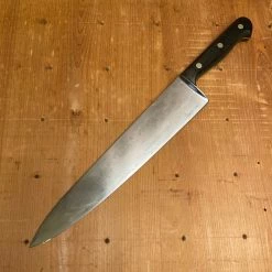 Bernal Cutlery J. A. Henckels 10” Chef Knife Handforged Carbon Steel 1960’ Early 70’s The Vault
