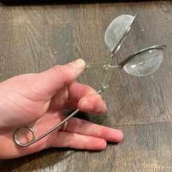 San Francisco Herb Co Tea Strainer Mesh Tea Ball W/ Squeeze Handle Coffee & Tea Tools