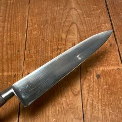 Bernal Cutlery The Vault Sabatier Trumpet / Ancien Maison 7.5โ Chef Knife Stainless France 1950โs