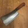 Bernal Cutlery Harold Leonard & Co 9” Cleaver Carbon Steel Italy 1950’s/60’s?