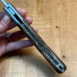 Fontenille Pataud'Laguiole Sport' 13cm - Damascus Walnut With Delicate