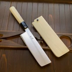 Waiting Room Ashi Hamono 180mm Wa- Nakiri Swedish Stainless- On Order