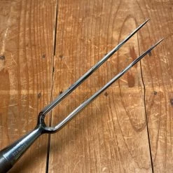 Bernal Cutlery Sabatier Trumpet / Ancien Maison 6” Bayonet Fork Stainless Walnut France 1950’s The Vault