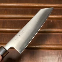 Hitohira Futana SB 170mm Bunka Aogami Super Migaki Cherry Wood