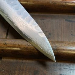 Hitohira HG 240mm Sujihiki Stainless Suminagashi Tsuchime