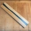 Knife En Place Harmony Quartersawn Curly Maple With Black Epoxy - 19.75x4" Kitchen Tools