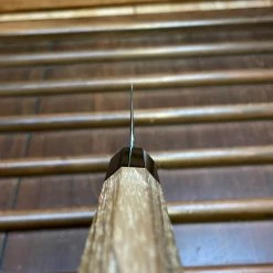 H&K Myojin Riki Sesakusho Myojin Naohito 240mm Gyuto SG2 Stainless Kasumi Teak