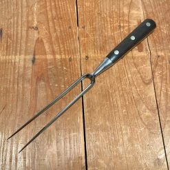 Bernal Cutlery Sabatier Trumpet / Ancien Maison 6” Bayonet Fork Stainless Walnut France 1950’s The Vault