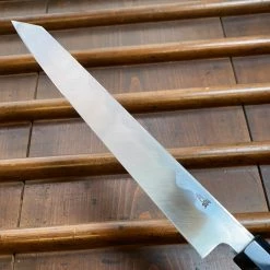 Hitohira Kikuchiyo Manzo 240mm Kiritsuke Yanagi Aogami 2 Ho Wood W/ Saya