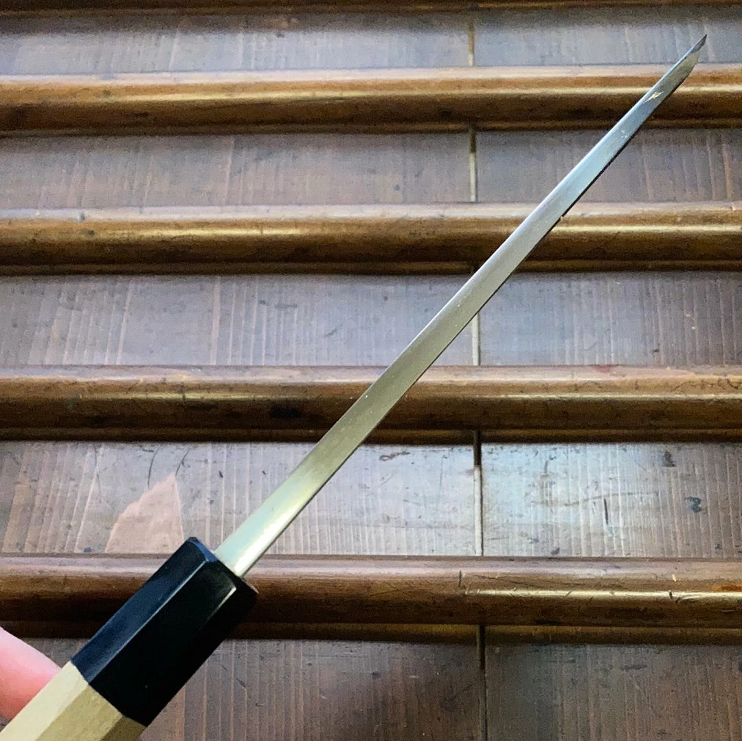 Hitohira Kikuchiyo Manzo 150mm Deba Aogami 2 Ho Wood W/ Saya