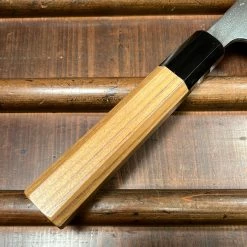 H&K Yoshikane 210mm Kiritsuke Gyuto SKD Nashiji Teak Handle