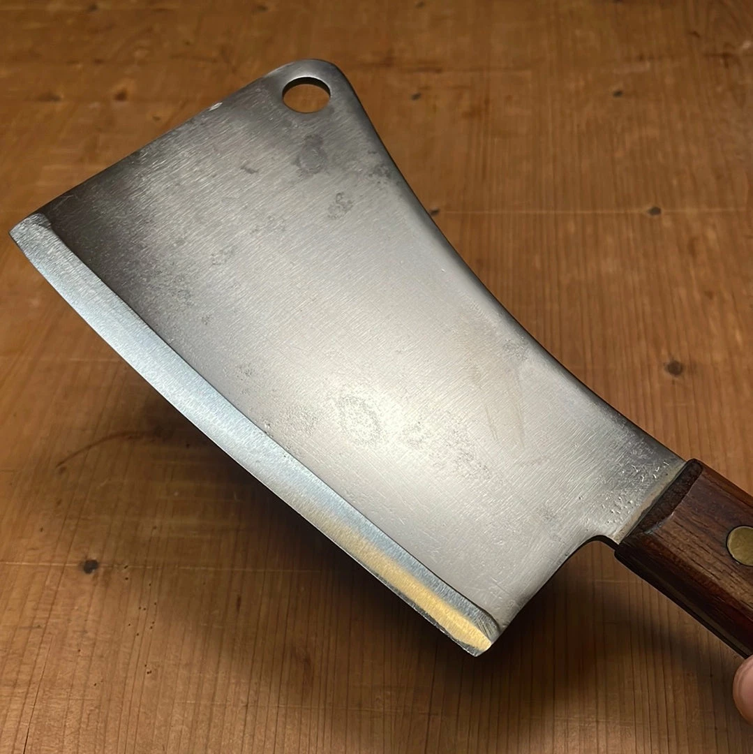 Bernal Cutlery American 5.5" Cleaver Carbon Steel Rosewood 1930's-60's Cleavers