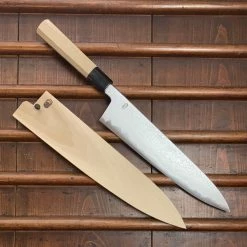Sakai Kikumori'Kikuzuki Uzu' 270mm Gyuto - Aogami 1 - W/ Saya