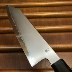 H&K Myojin Naohito 180mm Bunka SG2 Stainless Kasumi Teak Myojin Riki Sesakusho