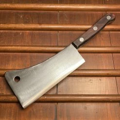 Bernal Cutlery The Vault LF&C Universal 8" Cleaver Carbon Steel Rosewood 1920's-30's