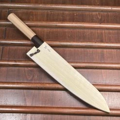 Konosuke Sakai'HD2' 240mm Wa Gyuto Ho Handle Ebony Ferrule W/ Saya