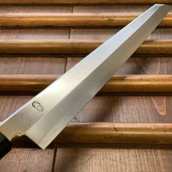 Sakai Kikumori'Kikuzuki Kasumi' 300mm Kiritsuke Yanagi - Shirogami 2 - W/ Saya