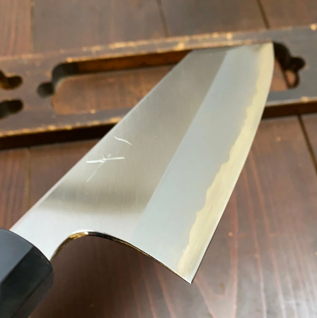 Hitohira Togashi 180mm Bunka Stainless Clad Shirogami 1 Ho Handle