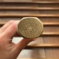 Sakai Kikumori'Kikuzuki Uzu' 180mm Santoku - Aogami 1 - W/ Saya