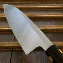 MARUYOSHI Takehiro 165mm Funayuki Iron & SK Carbon Tool Steel PC Poplar