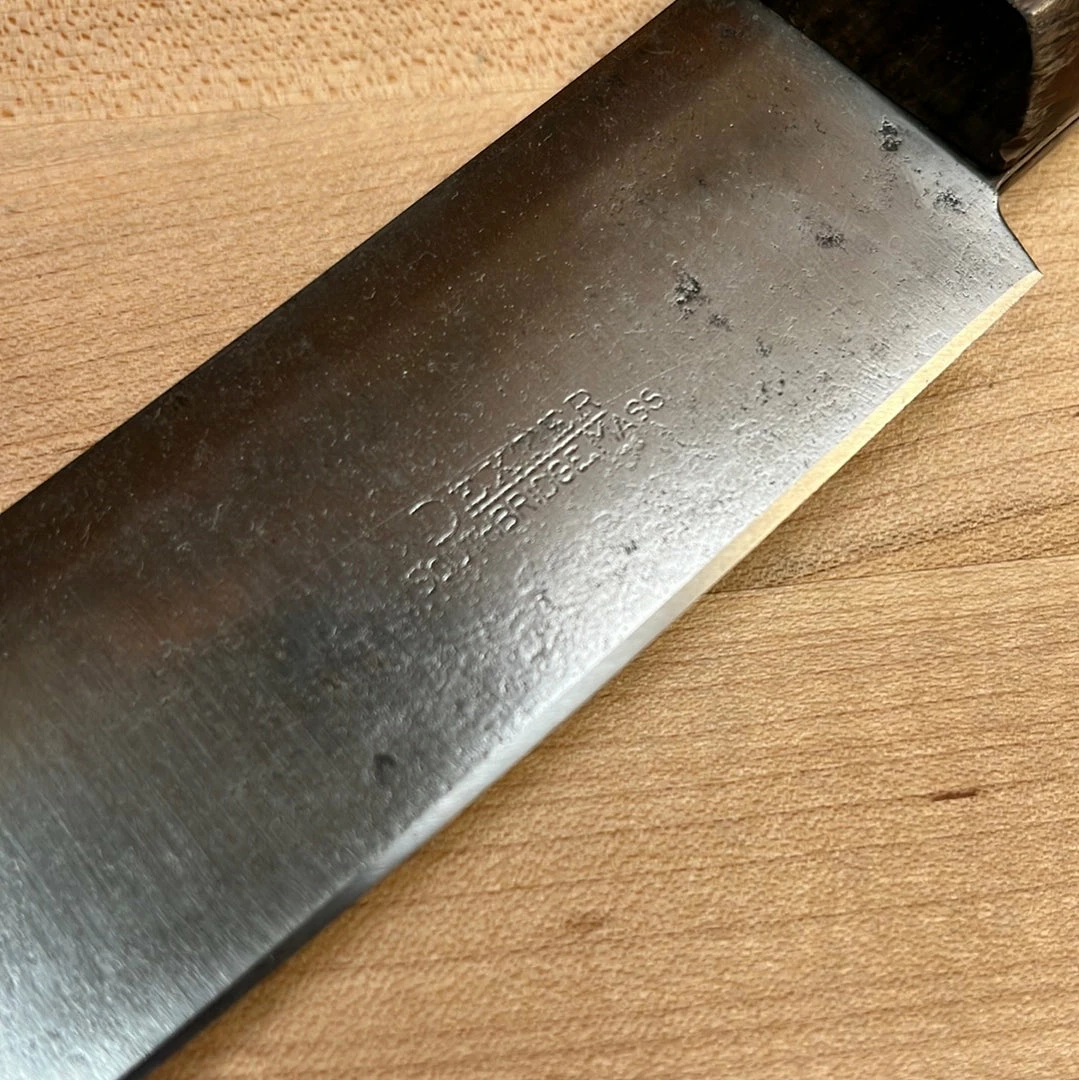 Bernal Cutlery Dexter 10" Scimitar Carbon Steel Hollow Ground Rosewood 1950's-70's