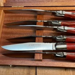 Fontenille Pataud 'Laguiole Steak' - Rosewood - Set Of 6