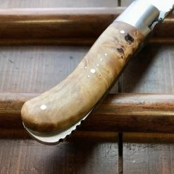 Fontenille Pataud'Laguiole Gentleman' 10.5cm - Stabilized Poplar Burl Lockback