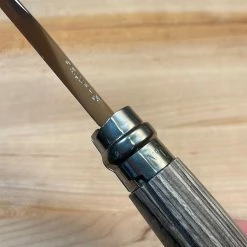 Opinel No.08 Laminated Birch Edition Knives - Grey