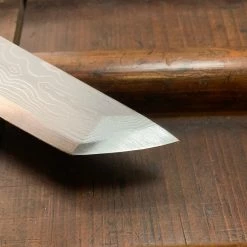 Sakai Kikumori'Kikuzuki Uzu' 300mm Sakimaru Takohiki - Aogami 1 - W/ Saya
