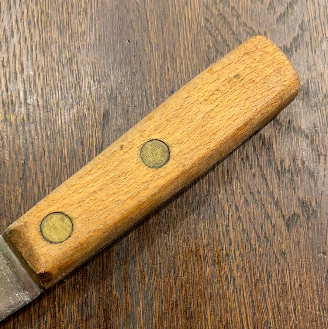 Bernal Cutlery The Vault Village Blacksmith 5” Carbon Steel Skinning Knife Beech Handle 1930’s