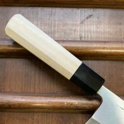 Hitohira Kikuchiyo Manzo 165mm Deba Aogami 2 Ho Wood W/ Saya