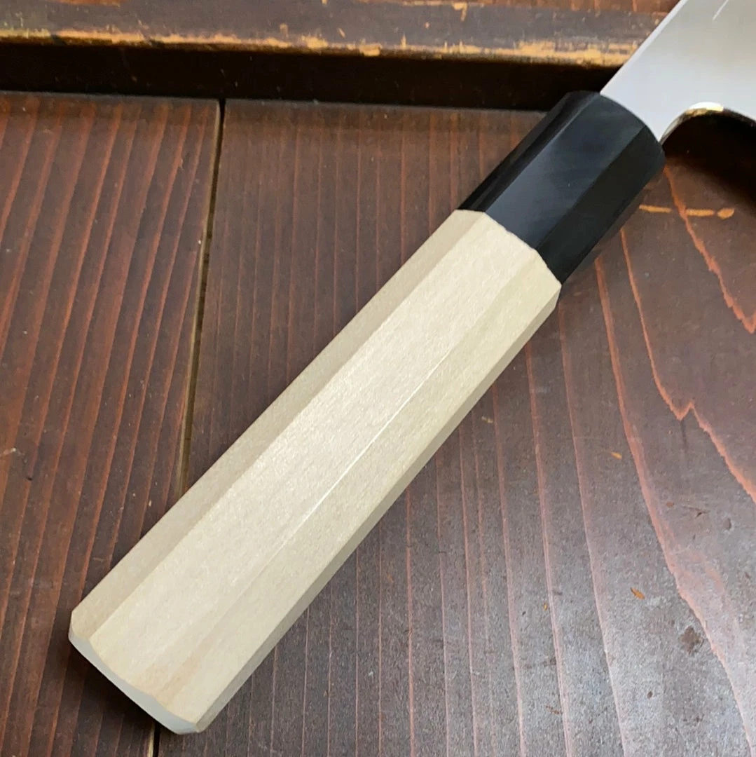 Hitohira Togashi 180mm Bunka Stainless Clad Shirogami 1 Ho Handle