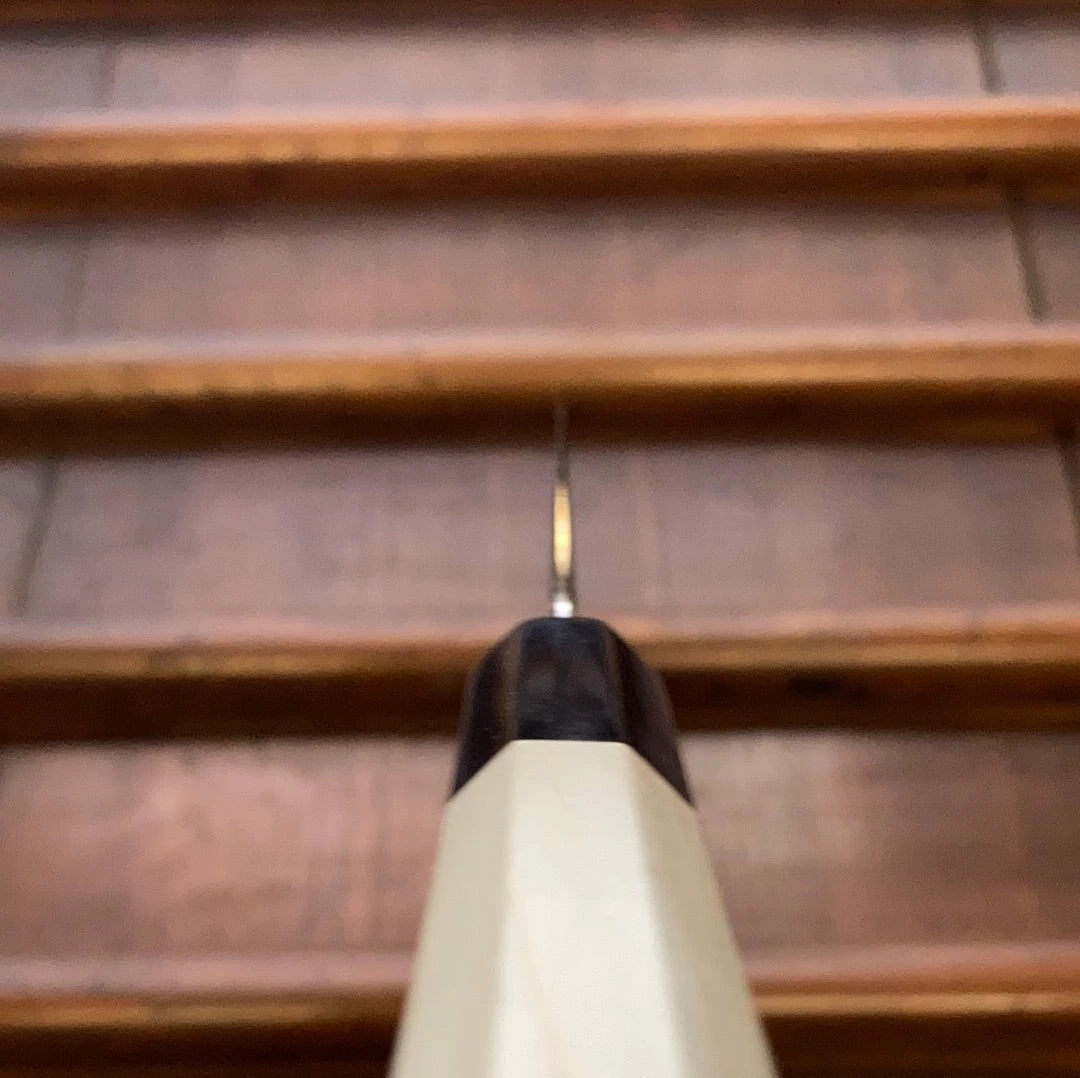 Sakai Kikumori 'Kikuzuki Uzu' 135mm Kiritsuke Petty Aogami 1 W/ Saya