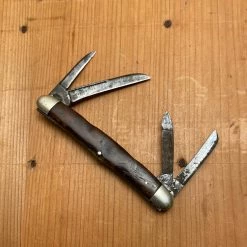 Bernal Cutlery W R Case & Sons Bradford Pa 3 1/8” Congress Greenbone 6470 1905-14 The Vault