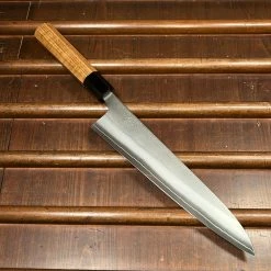 H&K Yoshikane 240mm Gyuto SKD Nashiji Teak Handle