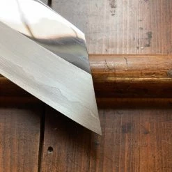 Sakai Kikumori'Choyo' 180mm Kiritsuke Santoku - Ginsanko - W/ Saya - On Order